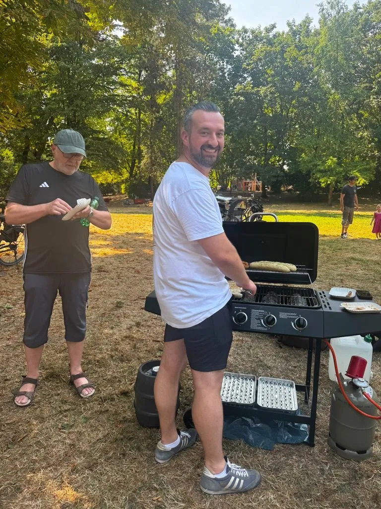 Stefan am Grill